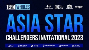 Giải đấu Trực tiếp LOL ASIA Star Challengers Invitational 2023 cho các tài năng trẻ sẽ diễn ra vào ngày 12.