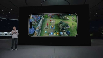 Vương Giả Vinh Diệu sẽ ra mắt sản phẩm mới vào năm 2024 tại sự kiện ra mắt iPhone 15 Pro.