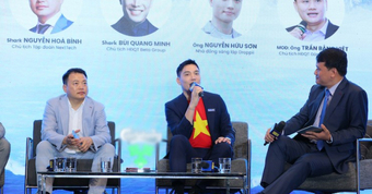 "Cá mập" Nguyễn Hòa Bình đầu tư vào các startup tại Shark Tank mùa 6.
