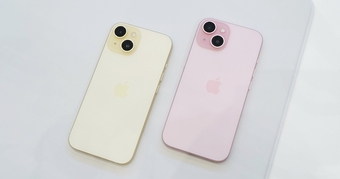 iPhone 15 và iPhone 15 Plus có màn hình "Dynamic Island" và 5 màu sắc mới trong ảnh thực tế