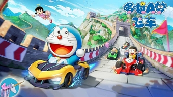 Doraemon và Nobita đua xe tốc độ trong game mobile mới Doraemon Speed cùng Mèo ú