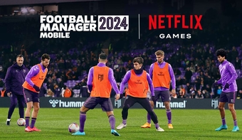 Football Manager 2024 Mobile phát hành độc quyền trên Netflix.