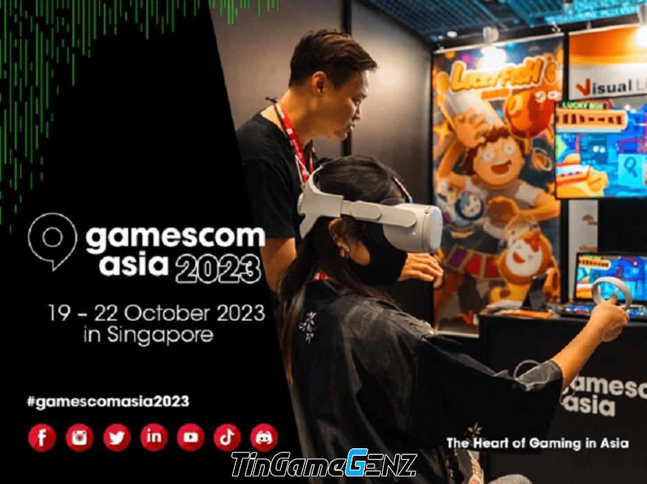Gamescom Asia 2023 bán vé từ nay.