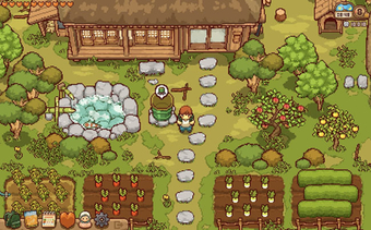 Japanese Rural Life Adventure là một tựa game về cuốc đất và trồng rau rất thư giãn.