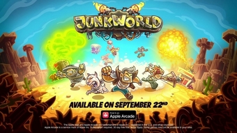 Junkworld sẽ ra mắt trên Apple Arcade vào 22/09/2021.