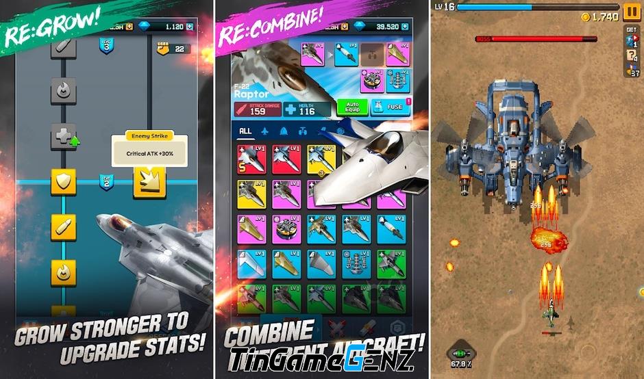 Strikers1945: RE - Game bắn máy bay trở lại trên Android