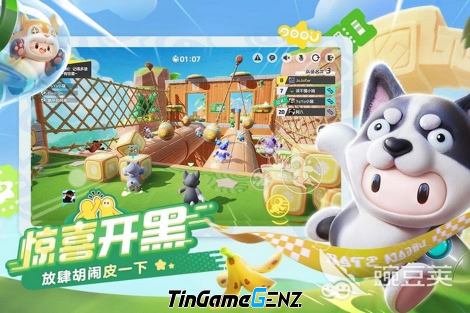 Tencent ra mắt game mới chống lại Eggy Party của NetEase.