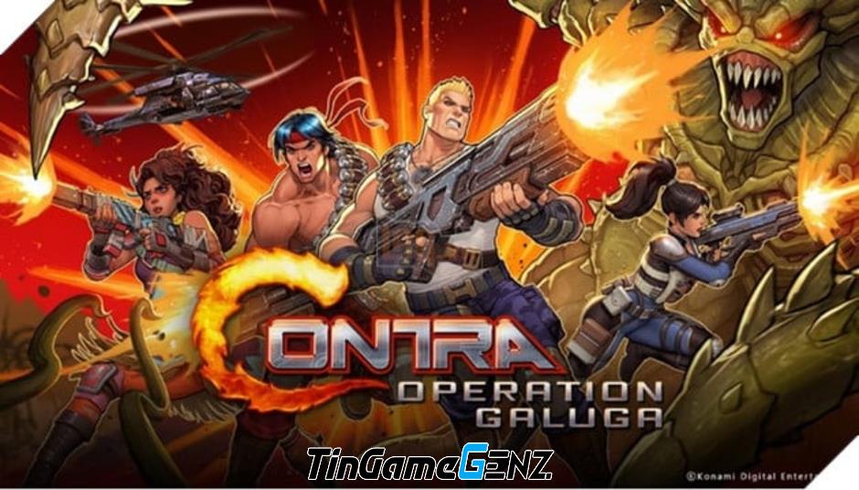 Contra: Operation Galuga - Konami tái sinh dòng game huyền thoại cho game thủ